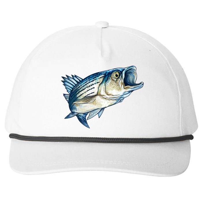 Wildlife - Striped Bass Snapback Five-Panel Rope Hat