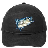 Wildlife - Striped Bass 7-Panel Snapback Hat