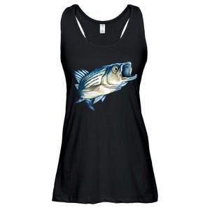 Wildlife - Striped Bass Ladies Essential Flowy Tank