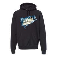 Wildlife - Striped Bass Premium Hoodie