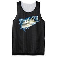 Wildlife - Striped Bass Mesh Reversible Basketball Jersey Tank