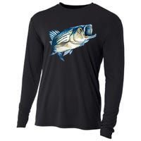 Wildlife - Striped Bass Cooling Performance Long Sleeve Crew