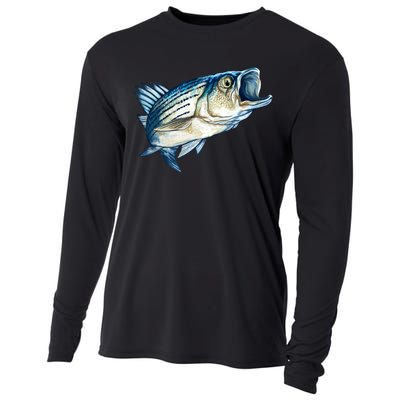 Wildlife - Striped Bass Cooling Performance Long Sleeve Crew