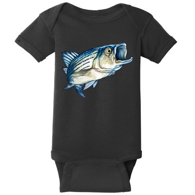 Wildlife - Striped Bass Baby Bodysuit