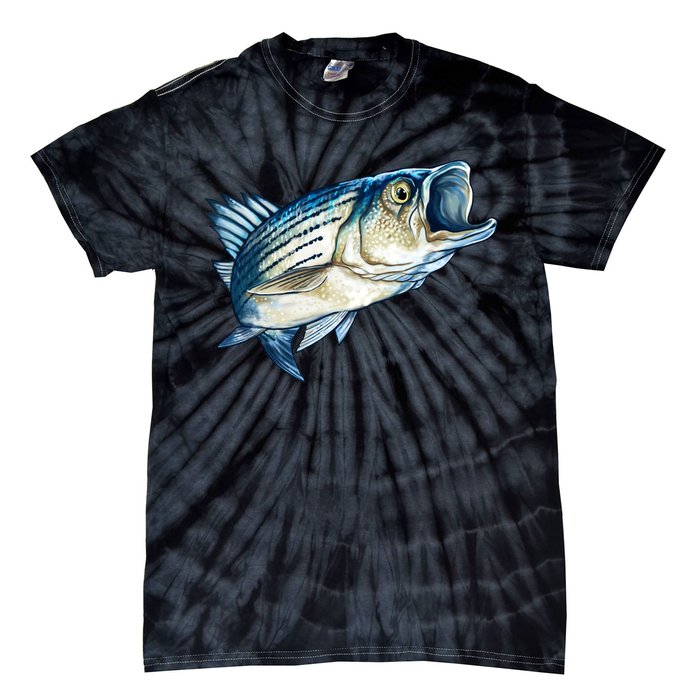 Wildlife - Striped Bass Tie-Dye T-Shirt