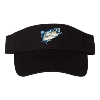 Wildlife - Striped Bass Valucap Bio-Washed Visor