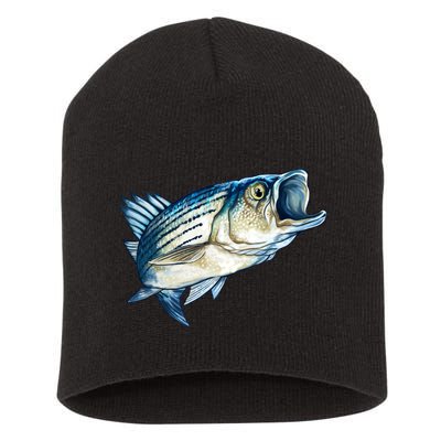 Wildlife - Striped Bass Short Acrylic Beanie