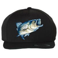 Wildlife - Striped Bass Wool Snapback Cap