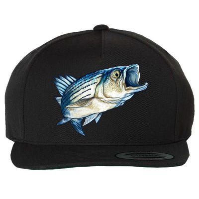 Wildlife - Striped Bass Wool Snapback Cap