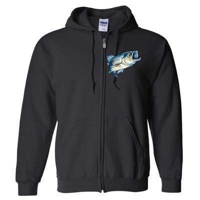 Wildlife - Striped Bass Full Zip Hoodie