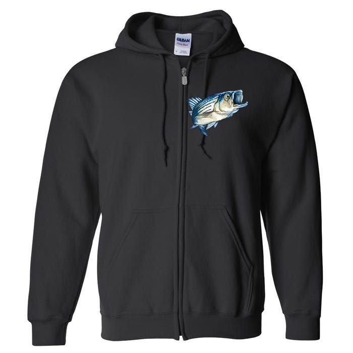 Wildlife - Striped Bass Full Zip Hoodie