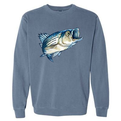 Wildlife - Striped Bass Garment-Dyed Sweatshirt