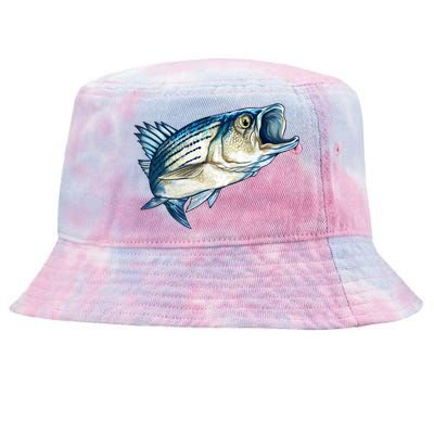 Wildlife - Striped Bass Tie-Dyed Bucket Hat