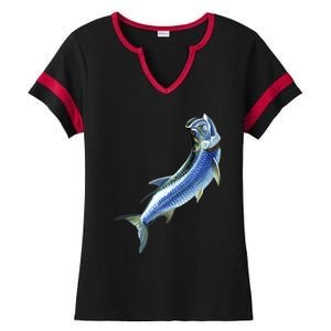 Wildlife - Tarpon Ladies Halftime Notch Neck Tee