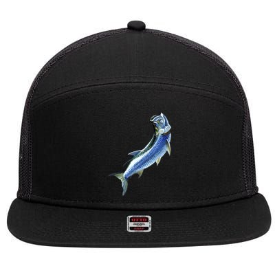 Wildlife - Tarpon 7 Panel Mesh Trucker Snapback Hat