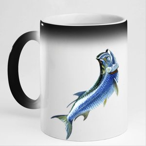 Wildlife - Tarpon 11oz Black Color Changing Mug