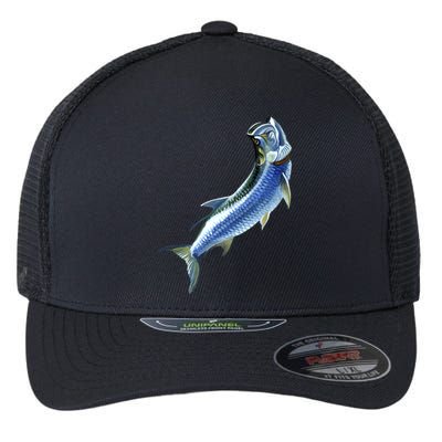 Wildlife - Tarpon Flexfit Unipanel Trucker Cap