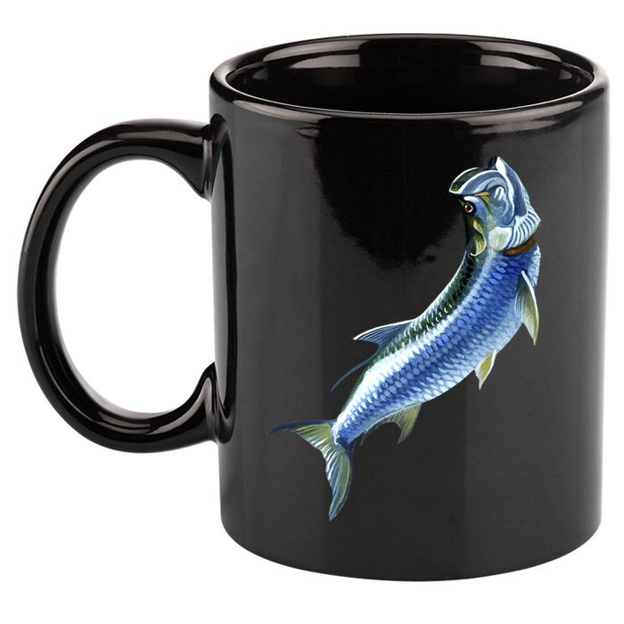 Wildlife - Tarpon 11oz C Handle Ceramic Mug