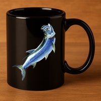 Wildlife - Tarpon 11oz C Handle Ceramic Mug