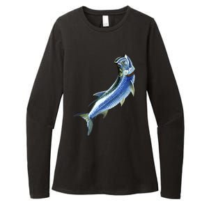 Wildlife - Tarpon Womens CVC Long Sleeve Shirt