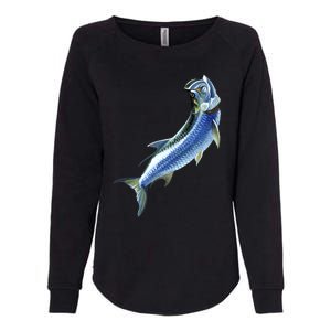 Wildlife - Tarpon Womens California Wash Sweatshirt