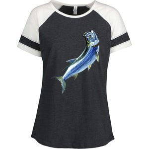 Wildlife - Tarpon Enza Ladies Jersey Colorblock Tee