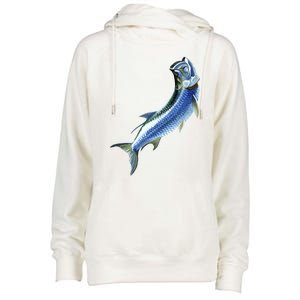 Wildlife - Tarpon Womens Funnel Neck Pullover Hood