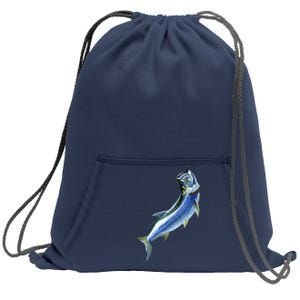 Wildlife - Tarpon Sweatshirt Cinch Pack Bag