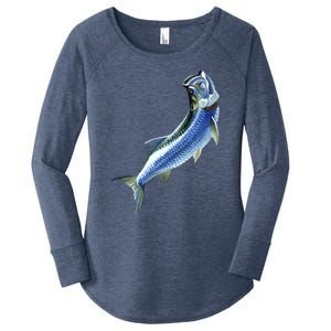 Wildlife - Tarpon Women's Perfect Tri Tunic Long Sleeve Shirt