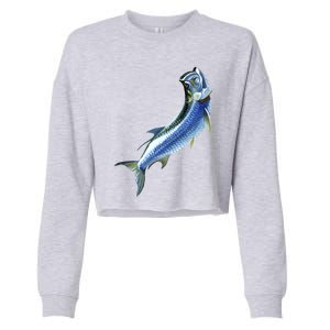 Wildlife - Tarpon Cropped Pullover Crew