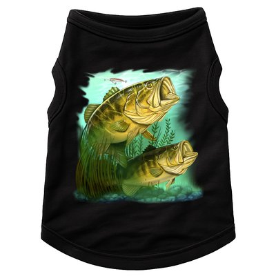 Wildlife - Two Jumping Bass Doggie Tank