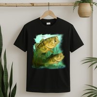 Wildlife - Two Jumping Bass T-Shirt