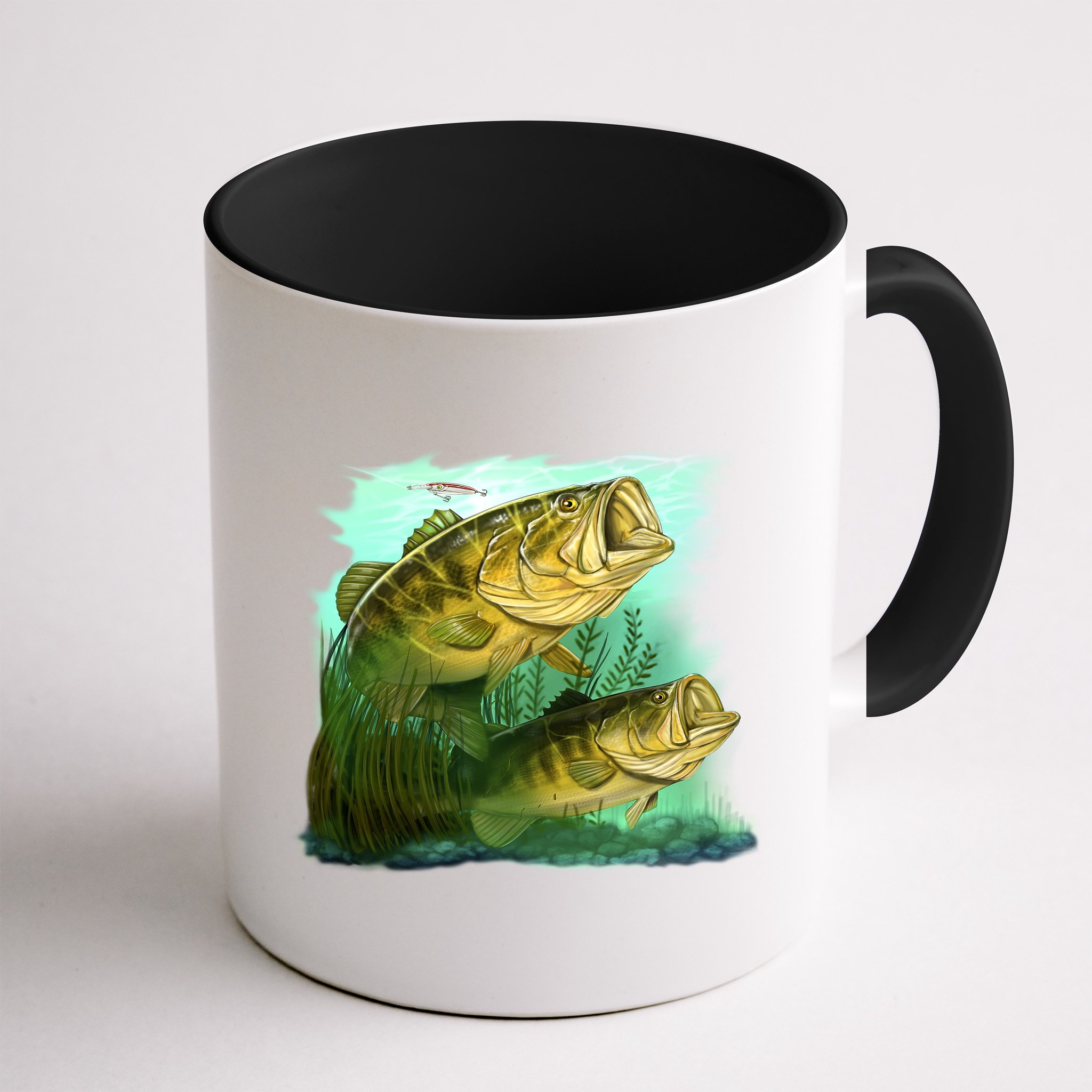 Wildlife - Two Jumping Bass Mug
