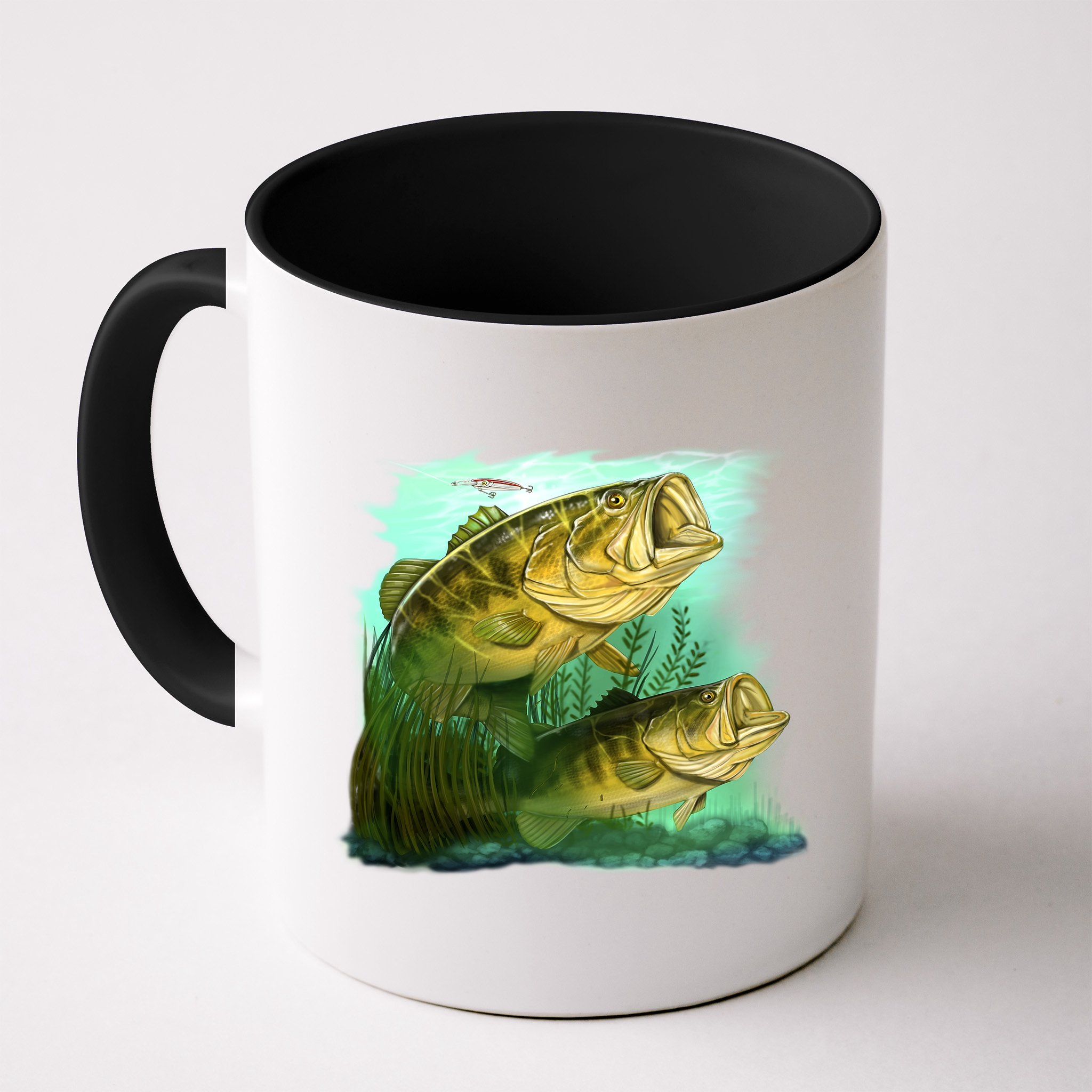Wildlife - Two Jumping Bass Mug