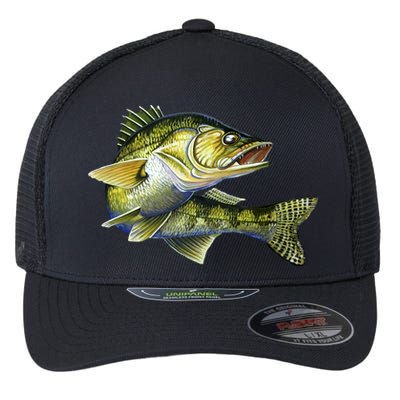 Wildlife - Walleye Flexfit Unipanel Trucker Cap