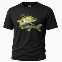 Wildlife - Walleye Cooling Performance Crew T-Shirt