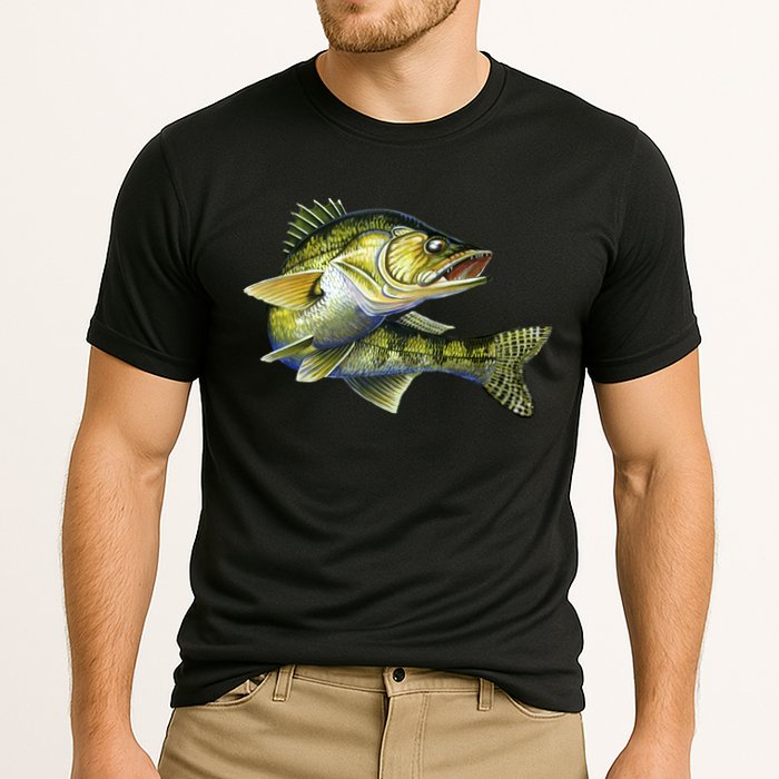 Wildlife - Walleye Cooling Performance Crew T-Shirt