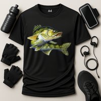 Wildlife - Walleye Cooling Performance Crew T-Shirt