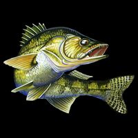 Wildlife - Walleye Cooling Performance Crew T-Shirt
