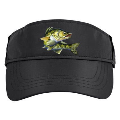 Wildlife - Walleye Adult Drive Performance Visor