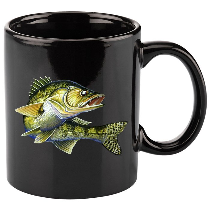 Wildlife - Walleye 11oz C Handle Ceramic Mug