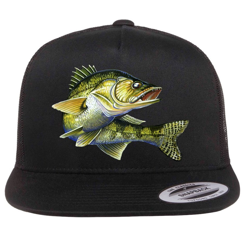 Wildlife - Walleye Flat Bill Trucker Hat