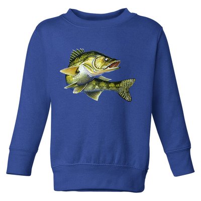 Wildlife - Walleye Toddler Sweatshirt