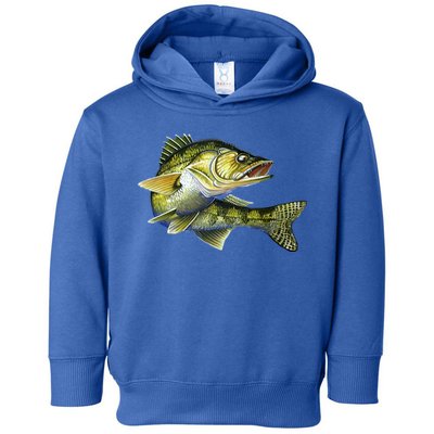 Wildlife - Walleye Toddler Hoodie