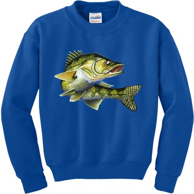 Wildlife - Walleye Kids Sweatshirt