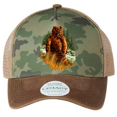 Wildlife - Wild Bear Portrait Legacy Tie Dye Trucker Hat