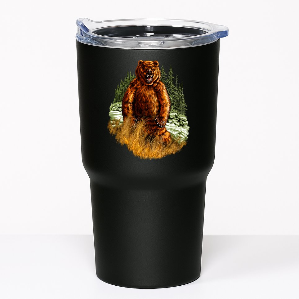Wildlife - Wild Bear Portrait Tumbler