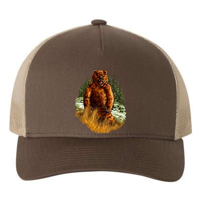 Wildlife - Wild Bear Portrait Yupoong Adult 5-Panel Trucker Hat