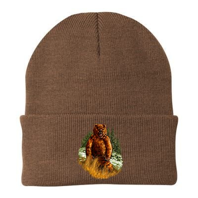 Wildlife - Wild Bear Portrait Knit Cap Winter Beanie