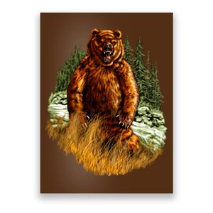 Wildlife - Wild Bear Portrait Poster